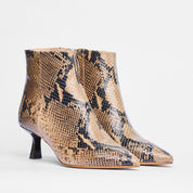Tronchetto Anouk pitone taupe | 2986