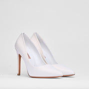 Sandalo Noémie Bianco Raso Sposa | 4177