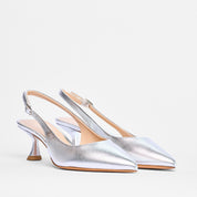 Alizée silver slingback | 5193