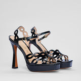 Sandalo Chloe Lucido Nero | 5503