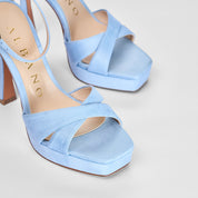 Sandalo Tokyo in Velour Celeste | 5508