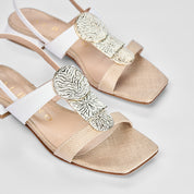 Sandalo Saint-Tropez in Raffia Canapa | 5532