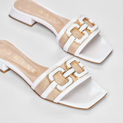 Sandalo Eleonore Bianco | 5547