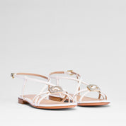 Sandalo Leonor bianco | 5577