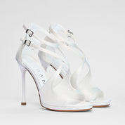 Sandalo Cannes Raso Bianco | 5592