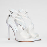 Sandalo Cannes Raso Bianco | 5592