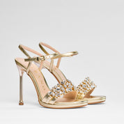 Sandalo Alessia platino | 5598