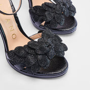 Sandalo Rosita snake nero | 5611