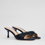 Sandalo Steph Raso Nero | 5624