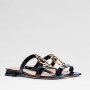 Sandalo Natalia nero | 5630