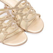 Quartz Platinum Jewel sandal | 7029
