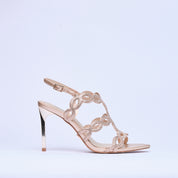 Élite Platinum jewel sandal | 7008