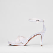 Sandalo Cap d’Antibes Bianco Raso Sposa | 5216