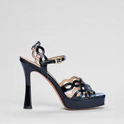 Sandalo Chloe Lucido Nero | 5503