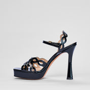 Sandalo Chloe Lucido Nero | 5503