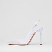 Sandalo Berenice Bianco Raso Sposa | 4309