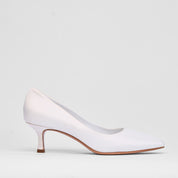 Sandalo Clarisse Bianco Raso Sposa | 4075