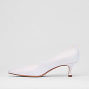 Sandalo Clarisse Bianco Raso Sposa | 4075
