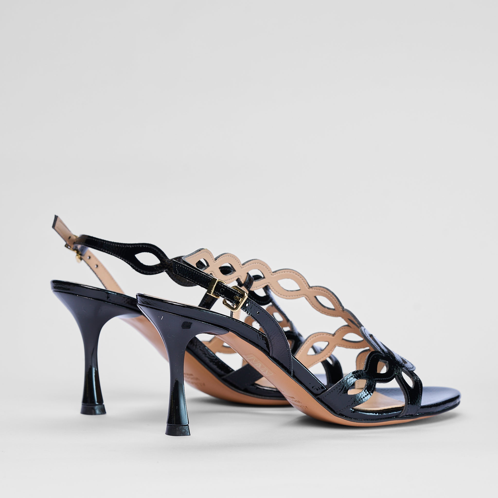 Sandalo Portofino Lucido Nero | 5514