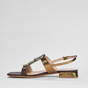 Sandalo Saint-Tropez in Raffia Taupe | 5532