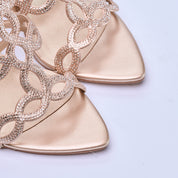Élite Platinum jewel sandal | 7008