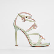 Sandalo Evelina verde | 56202