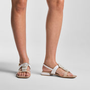 Sandalo Saint-Tropez in Raffia Canapa | 5532