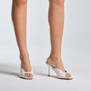 Sandalo Rome Raso Bianco | 5632