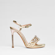 Sandalo Alessia platino | 5598