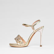 Sandalo Alessia platino | 5598