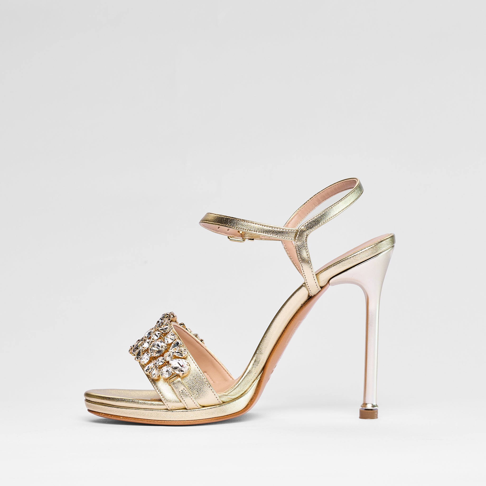 Sandalo Alessia platino | 5598