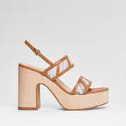 Sandalo Genevieve cuoio | 5536