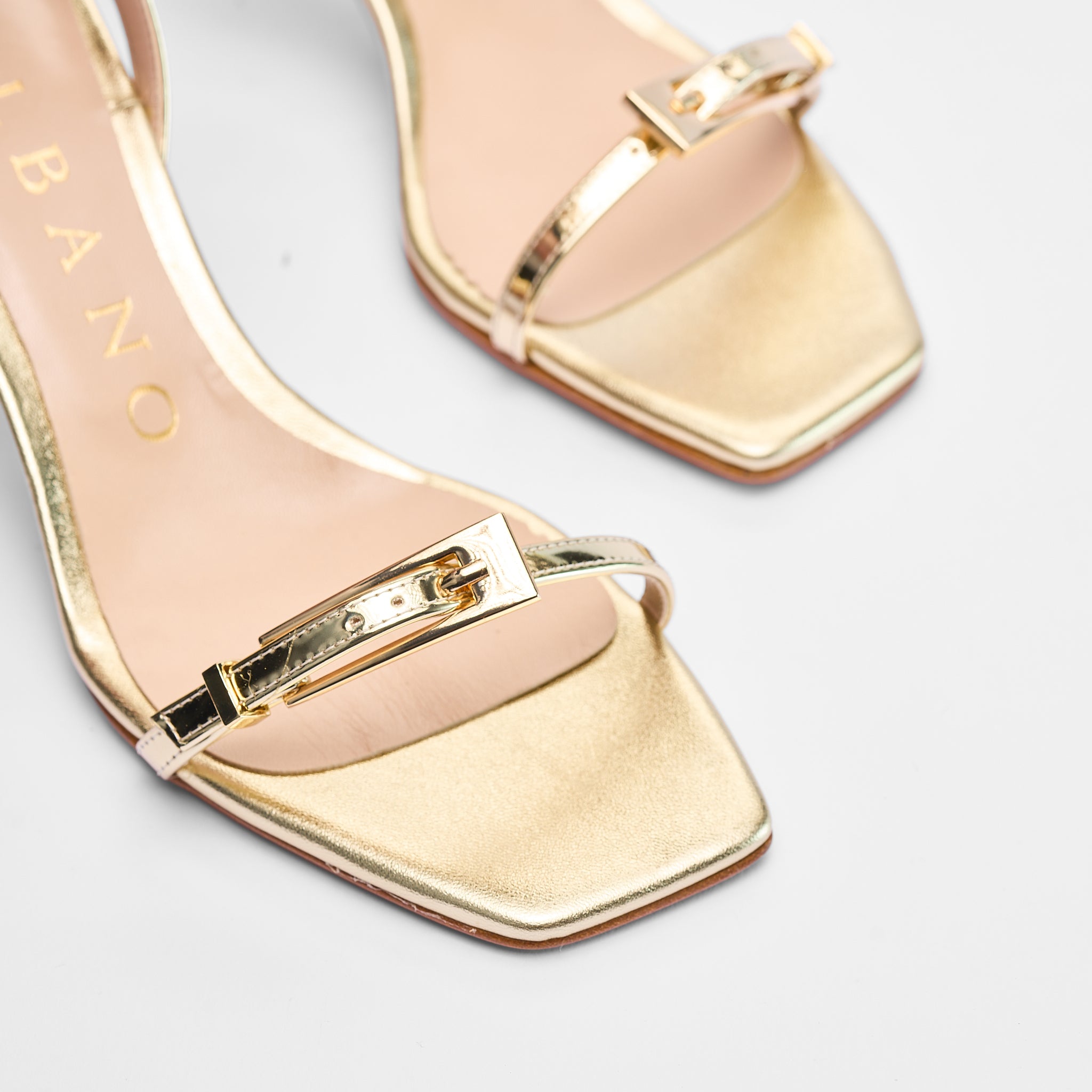 Sandalo Anastasia specchio platino | 5531