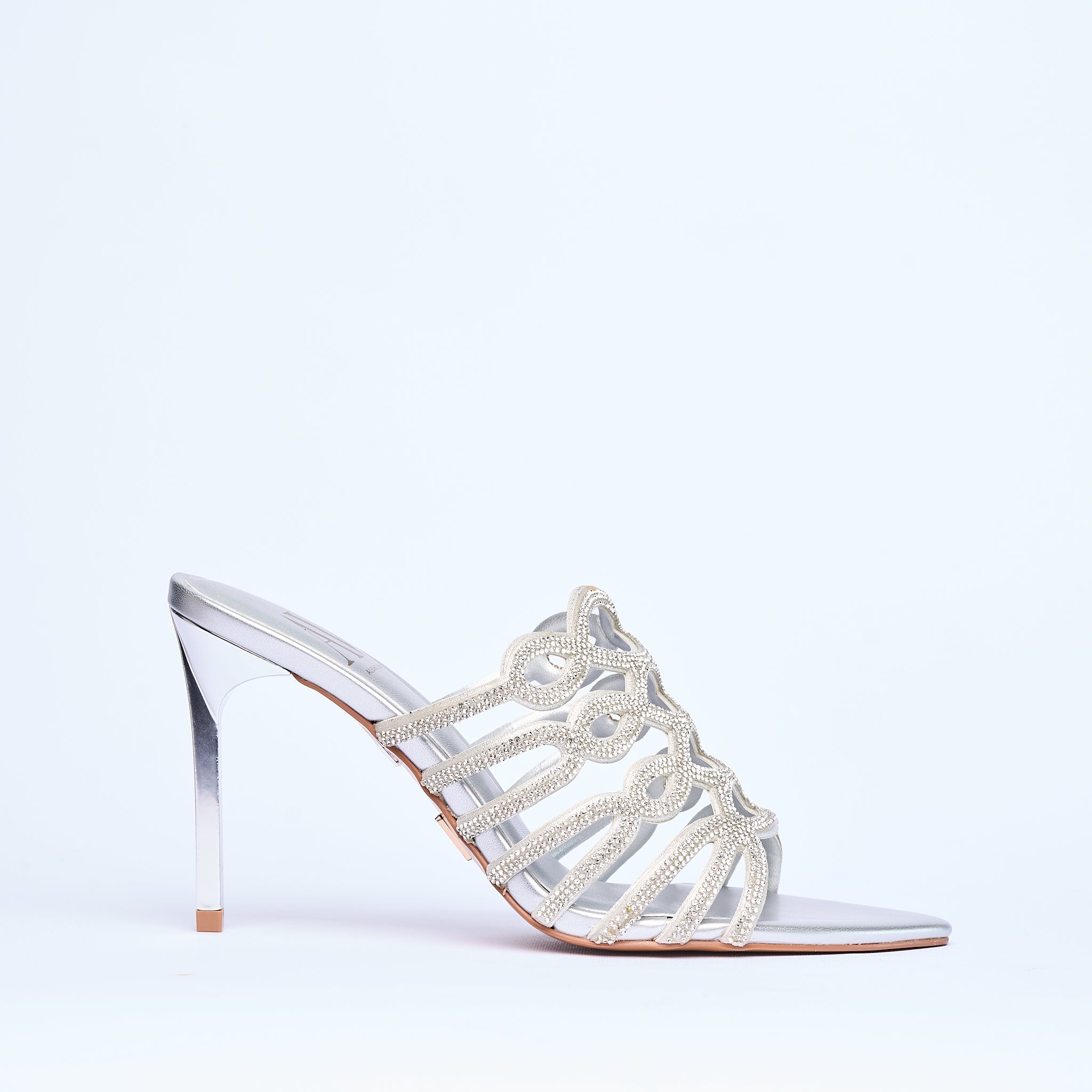 Sandal Crystal Silver | 7009