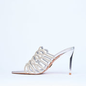 Sandal Crystal Silver | 7009