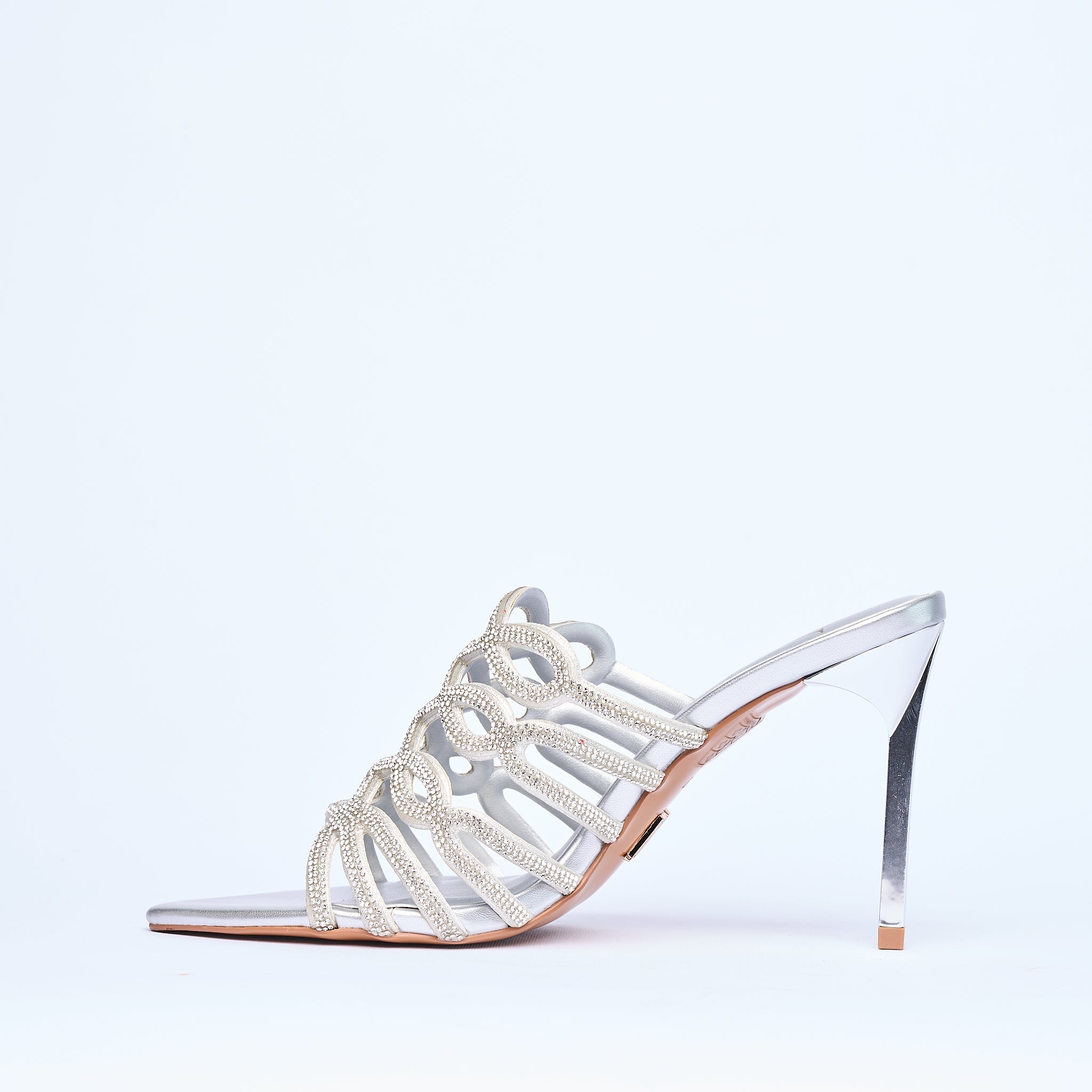 Sandal Crystal Silver | 7009
