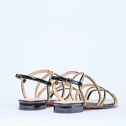 Sandal Velvet Black | 7076