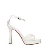 Tokyo Sandal in Beige Velour | 5508