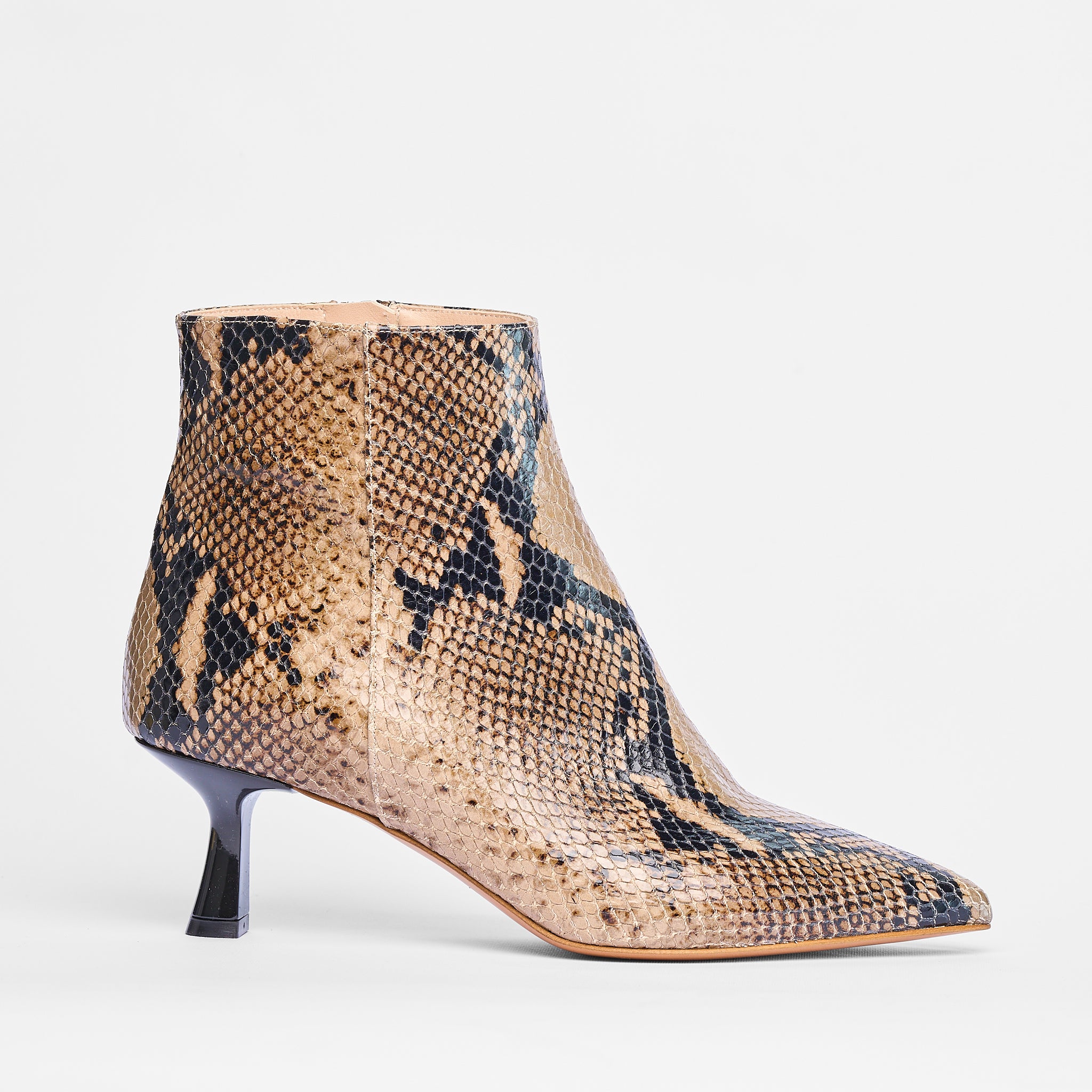 Tronchetto Anouk pitone taupe | 2986