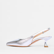 Alizée silver slingback | 5193