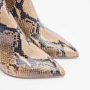 Tronchetto Anouk pitone taupe | 2986