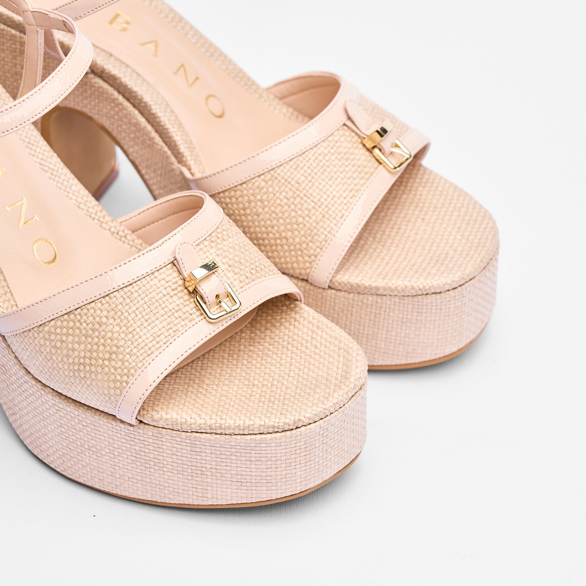 Sandalo Koffee Raffia Beige | 5574