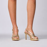 Sandalo Berta argento | 5507