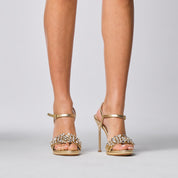 Sandalo Alessia platino | 5598