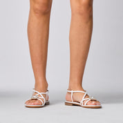 Sandalo Leonor bianco | 5577