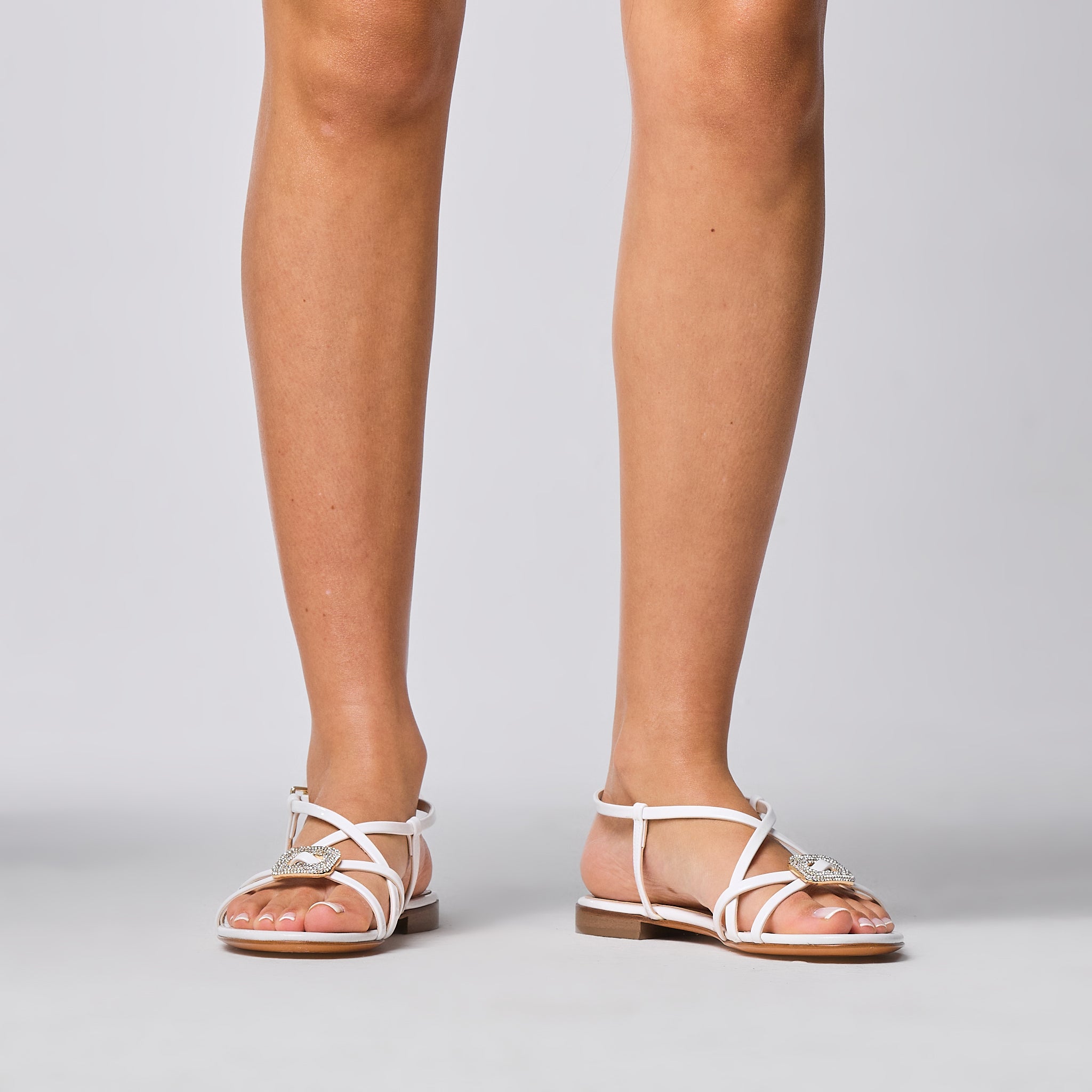Sandalo Leonor bianco | 5577