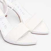 Sandalo Garda Raso Bianco | 5557