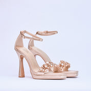 Opaline Platinum Jewel sandal | 7045